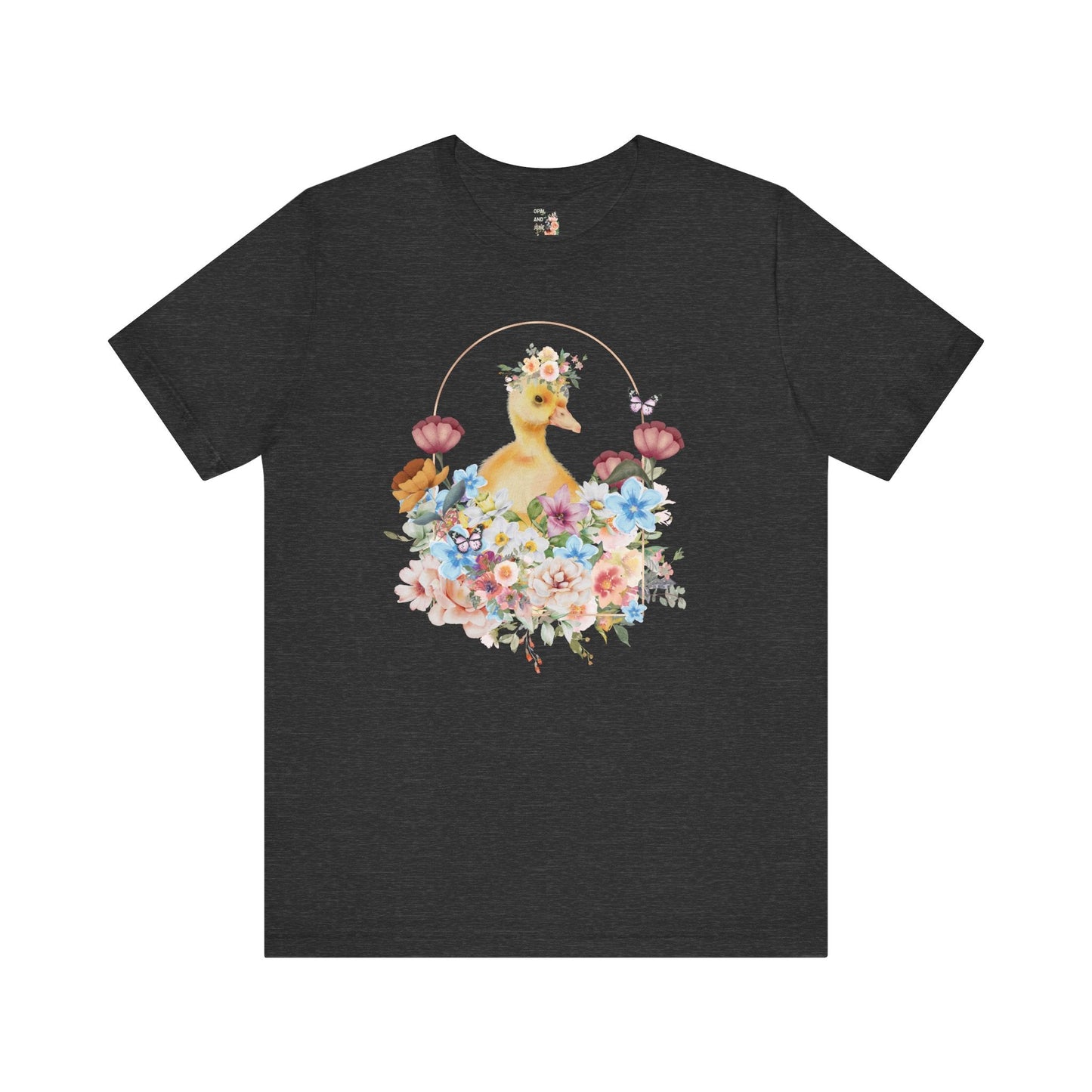 Cute Floral Duck T-Shirt