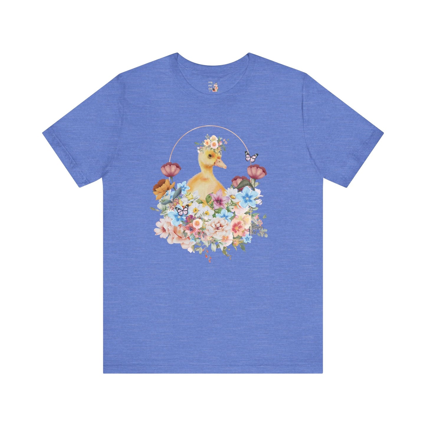 Cute Floral Duck T-Shirt