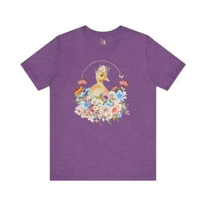 Cute Floral Duck T-Shirt