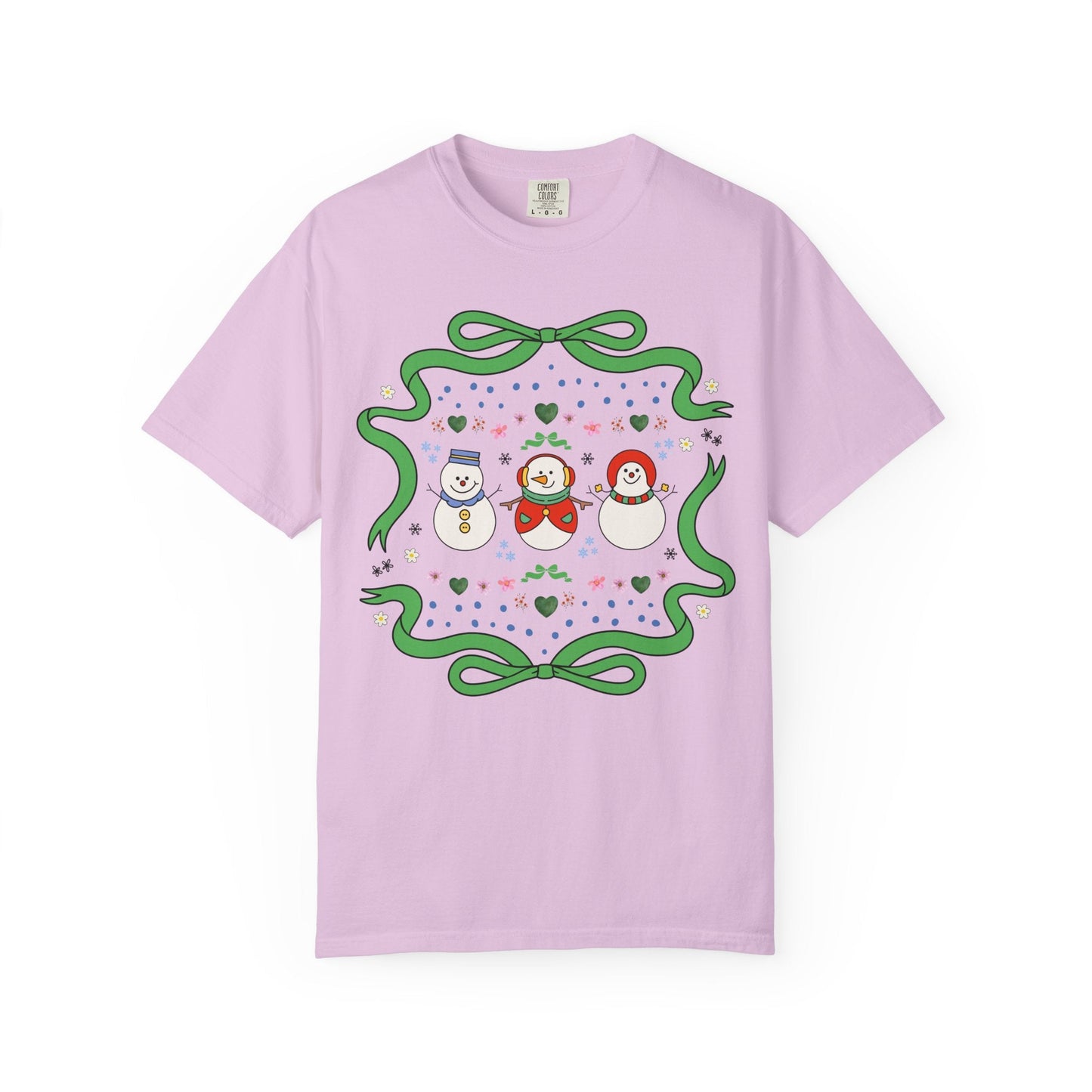 Cute Floral Snowmen