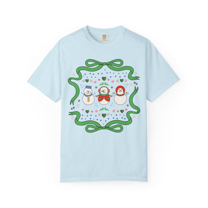 Cute Floral Snowmen