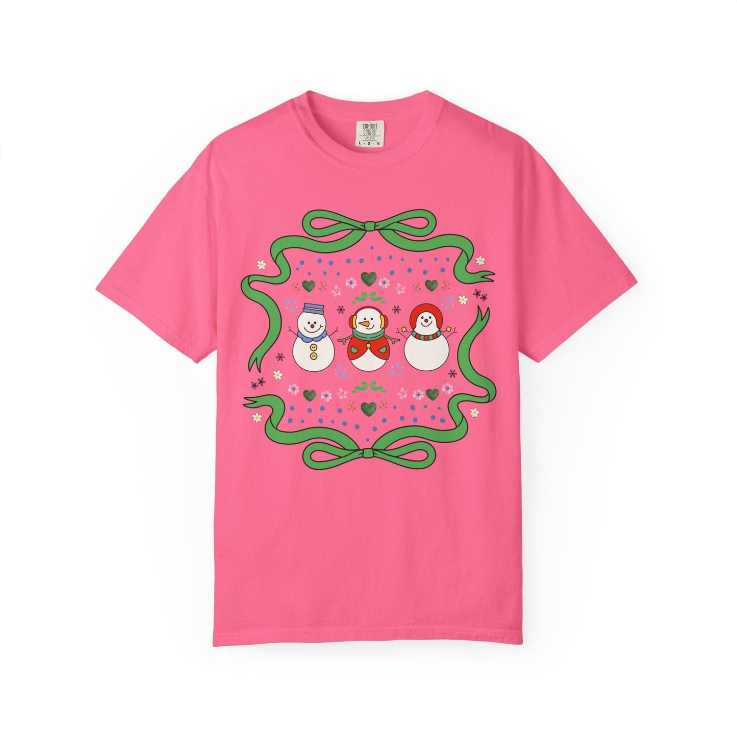 Cute Floral Snowmen