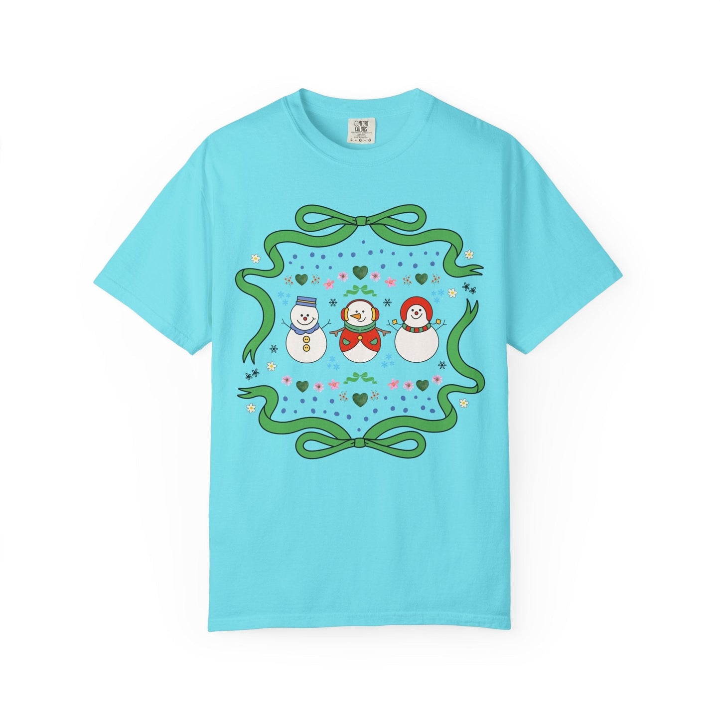 Cute Floral Snowmen