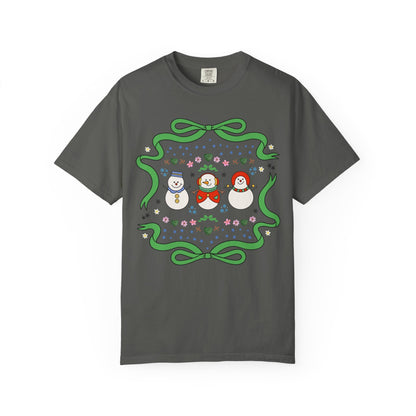 Cute Floral Snowmen