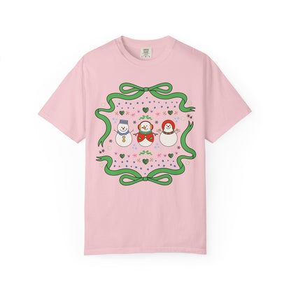 Cute Floral Snowmen