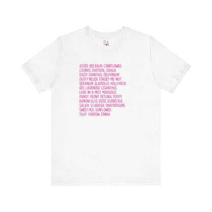 Cute Gardening Tee for Wedding Florist
