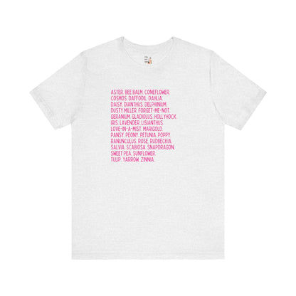 Cute Gardening Tee for Wedding Florist