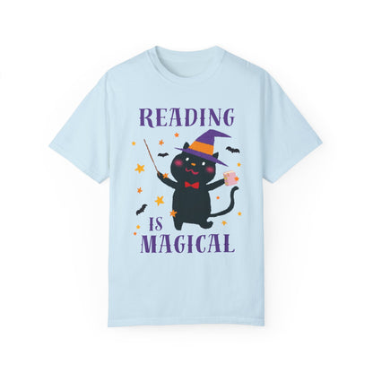 Cute Halloween Reading Teacher Tee