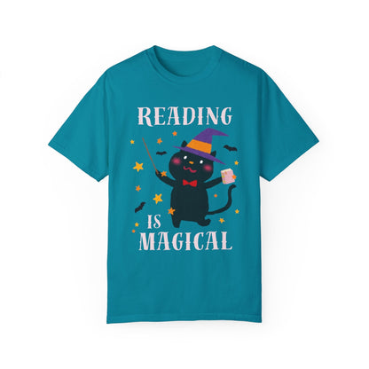 Cute Halloween Reading Teacher Tee