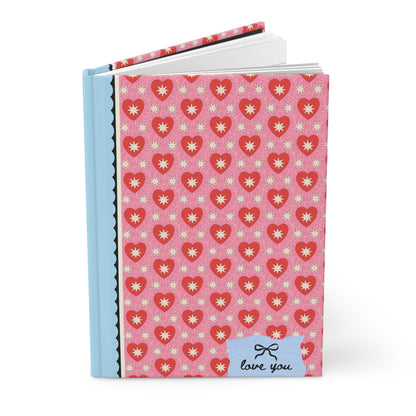 Cute Heart Notebook for Valentine's Day