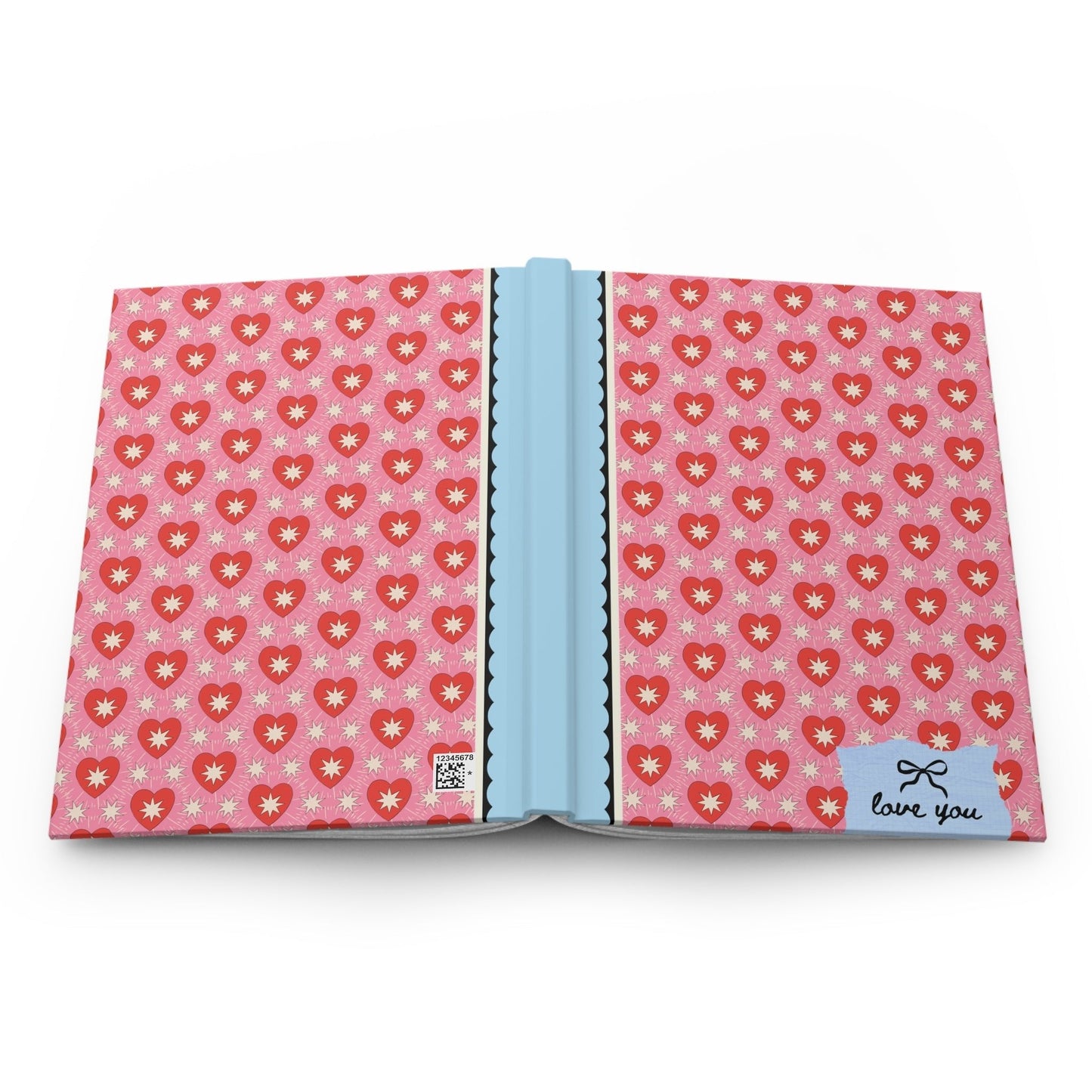 Cute Heart Notebook for Valentine's Day