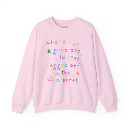 Log off the Internet