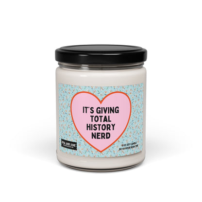 Cute History Teacher Candle