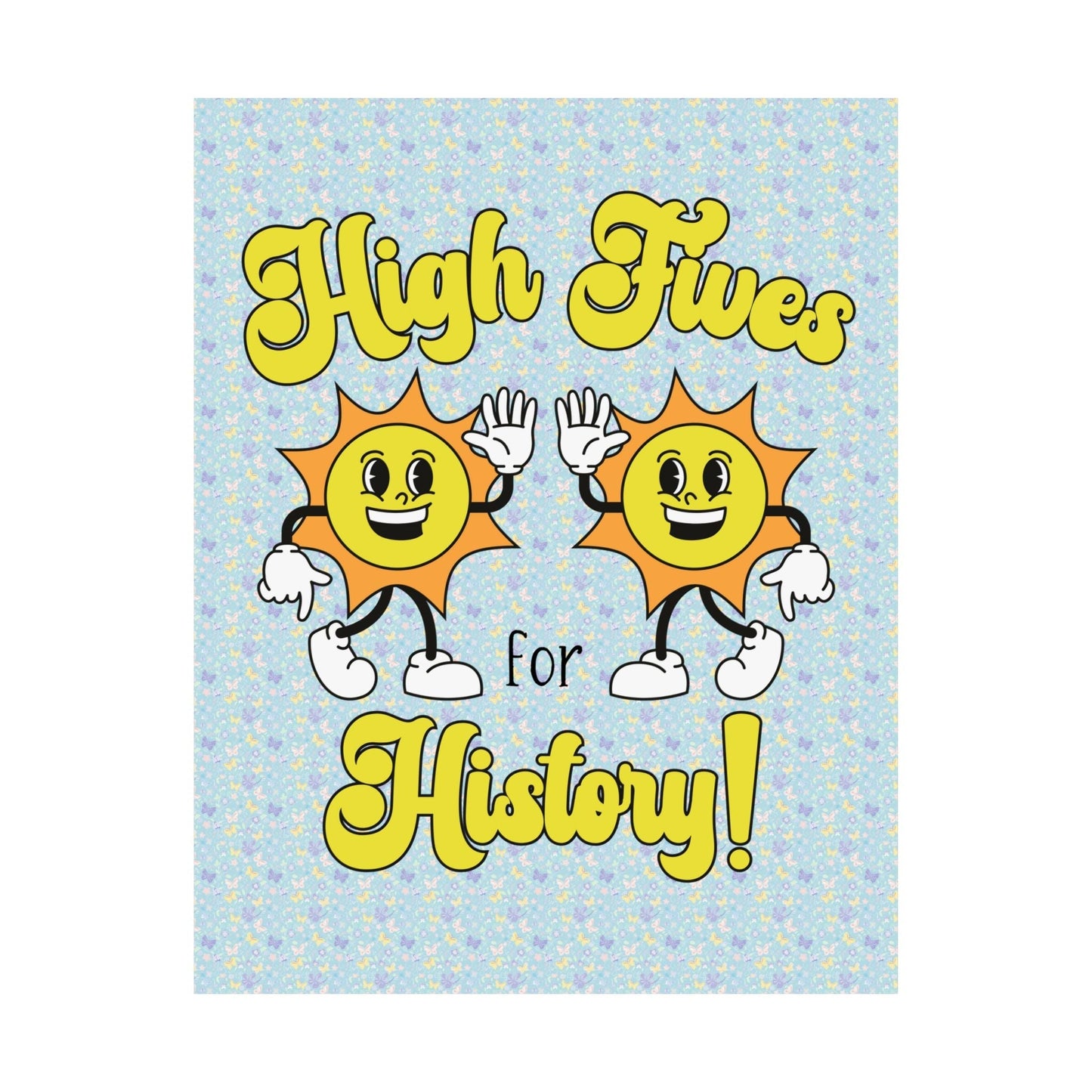 Cute History Teacher Poster