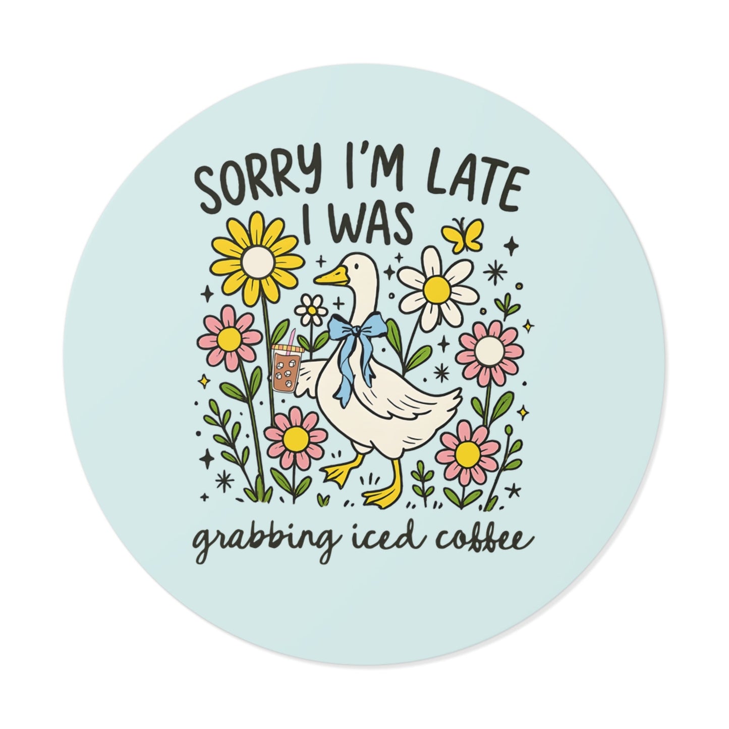 Grabbing Iced Coffee