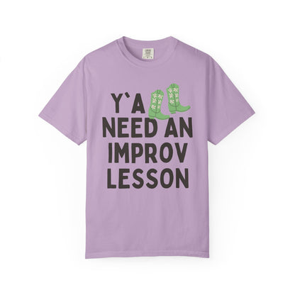 Cute Improv Theater Teacher Tee Shirt