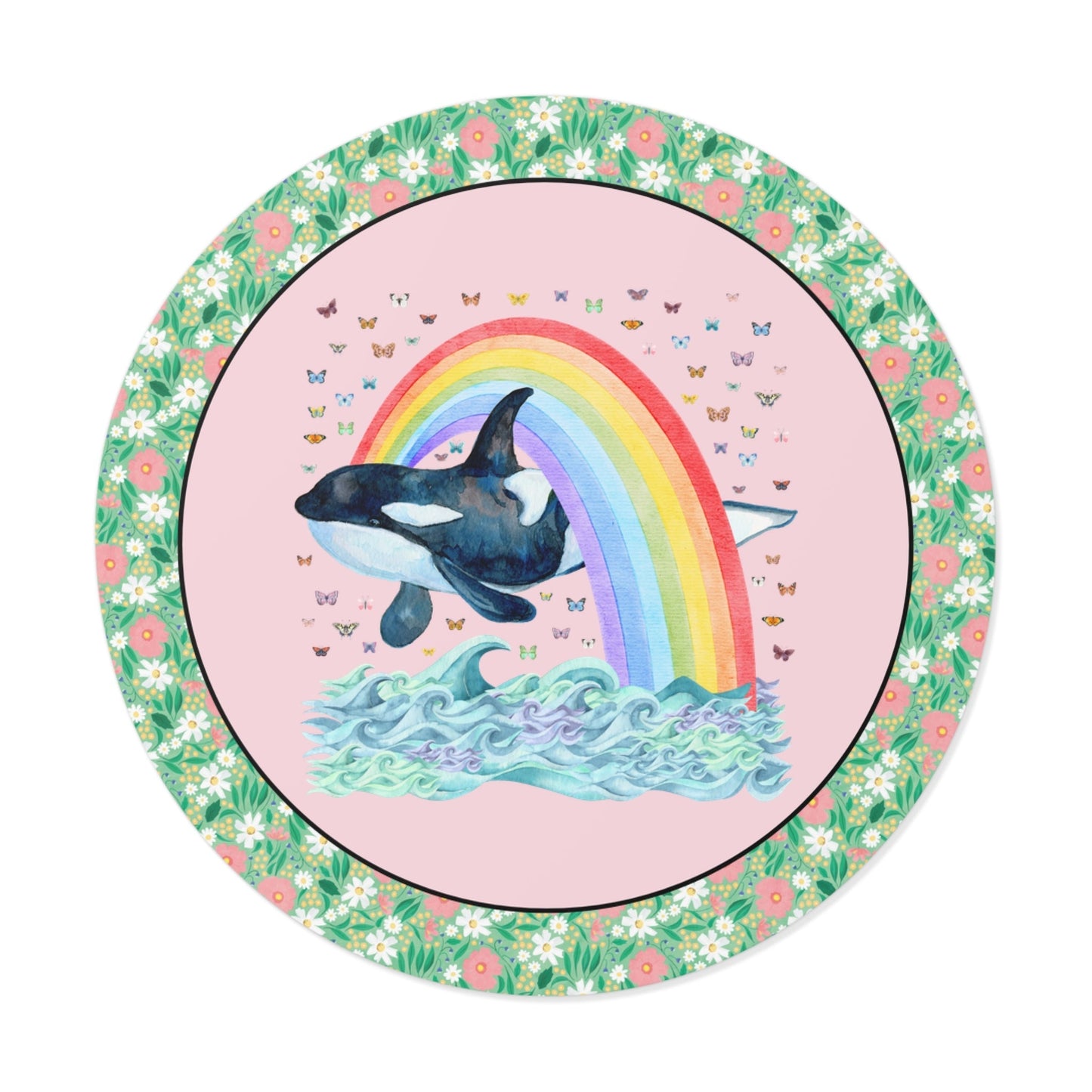 Cute Killer Whale Sticker