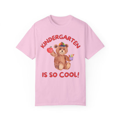 Cute Kindergarten Teacher Tee Shirt for First Day of School
