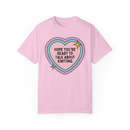 Cute Knitting Lover Tee Shirt