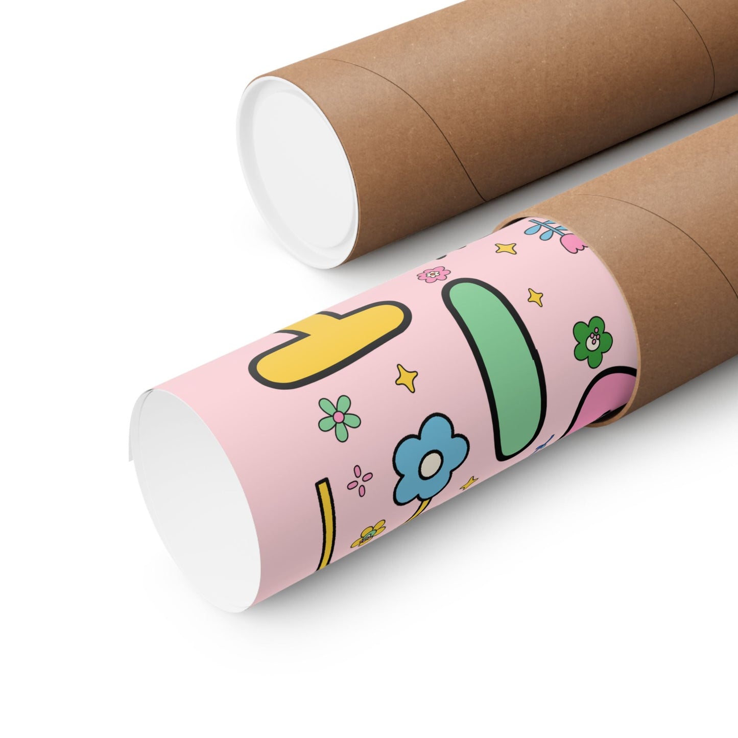 Cute Knitting Poster Print