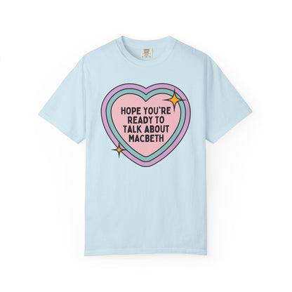 Cute Macbeth William Shakespeare Tee