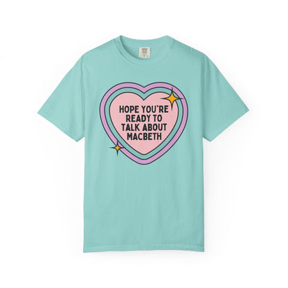 Cute Macbeth William Shakespeare Tee