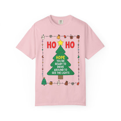 Cute Matching Christmas Activity T-Shirts for Family: Ho Ho Hope