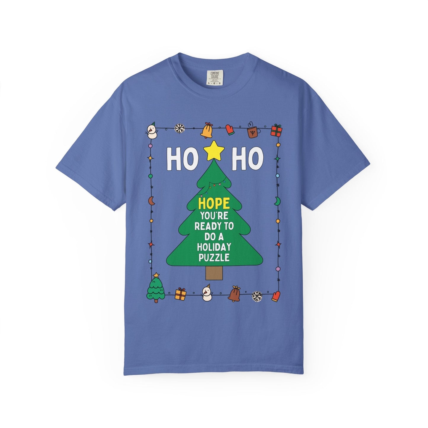 Cute Matching Christmas Activity T-Shirts for Family: Ho Ho Hope