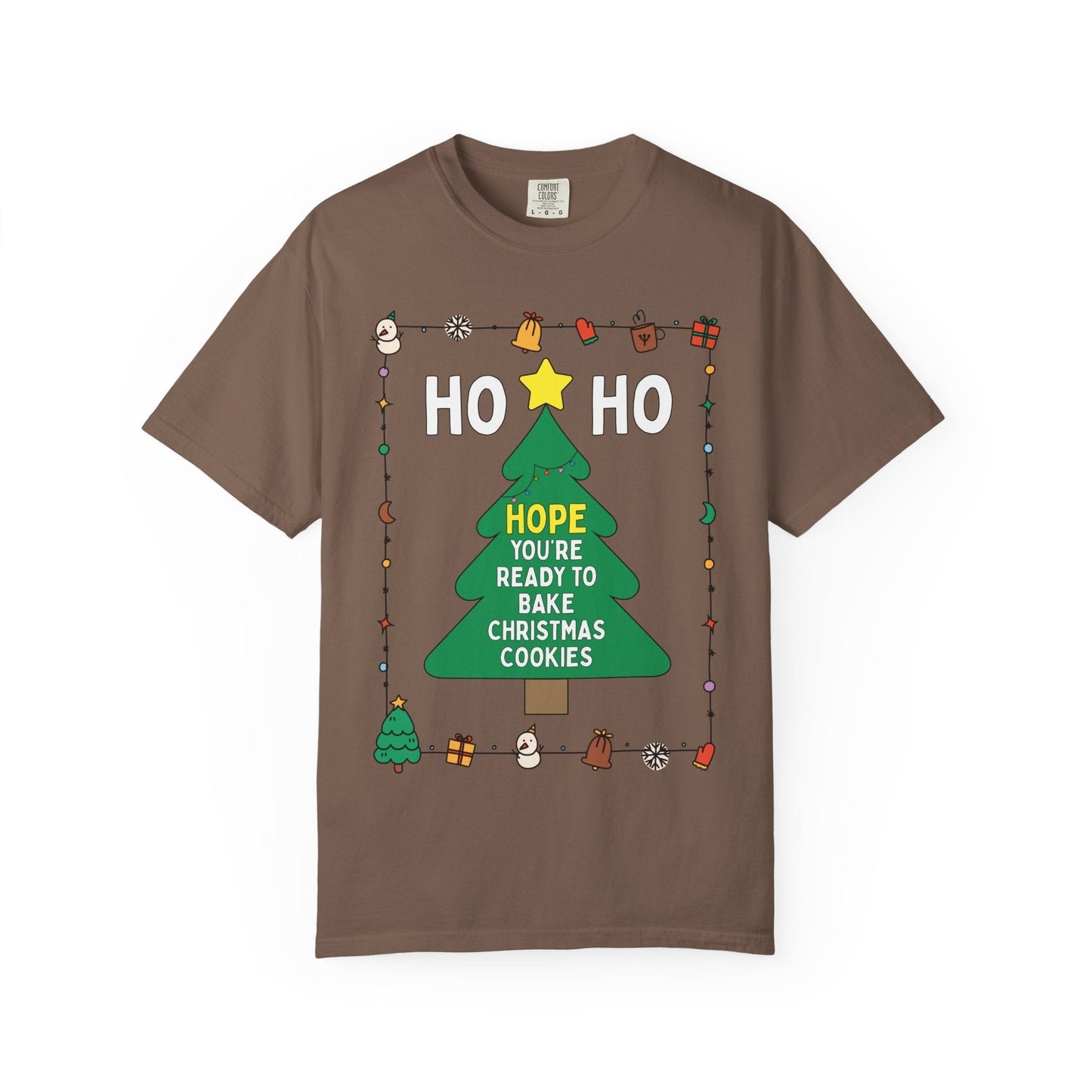 Cute Matching Christmas Activity T-Shirts for Family: Ho Ho Hope