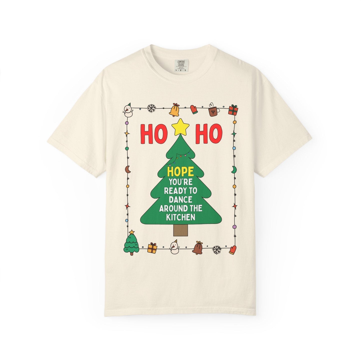 Cute Matching Christmas Activity T-Shirts for Family: Ho Ho Hope
