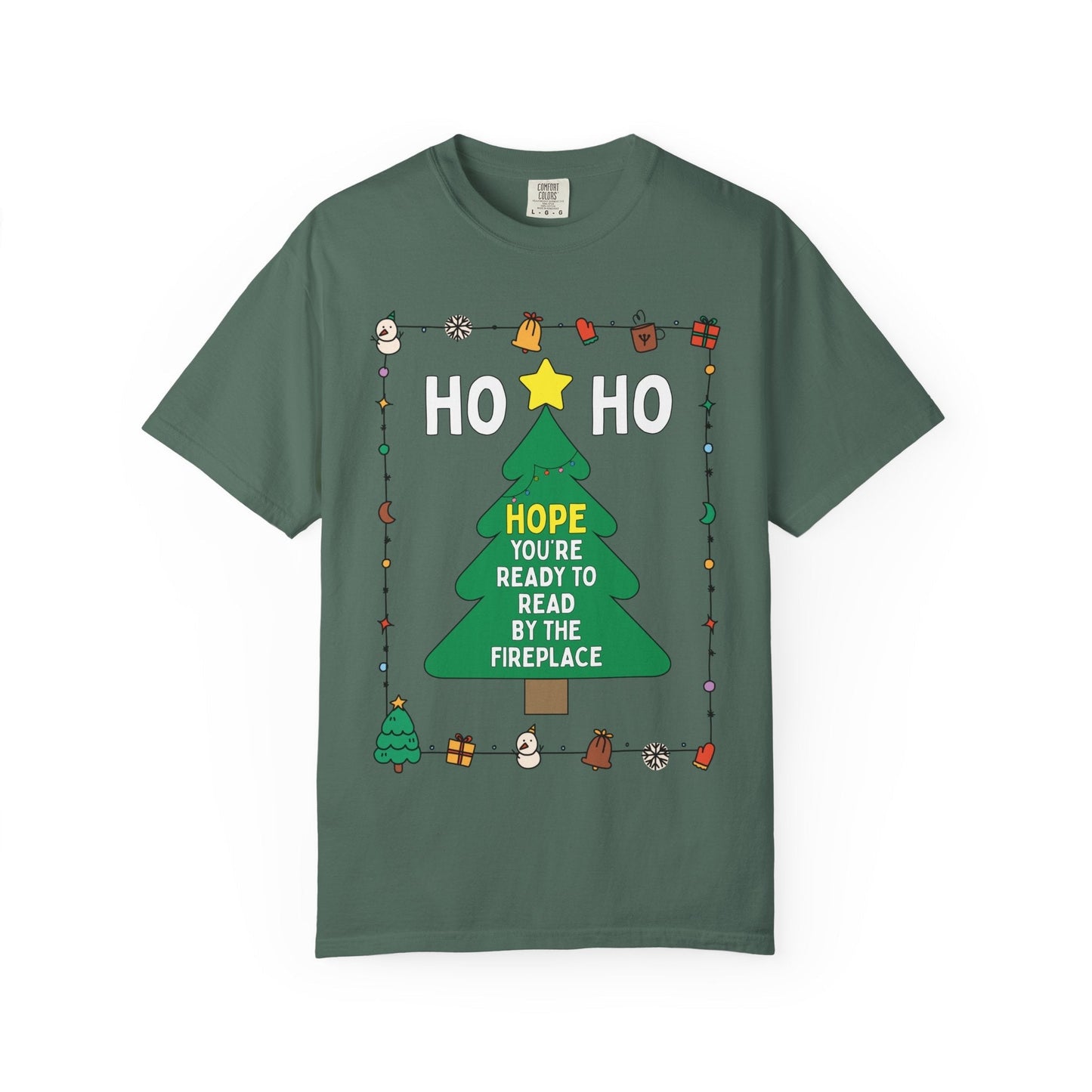 Cute Matching Christmas Activity T-Shirts for Family: Ho Ho Hope