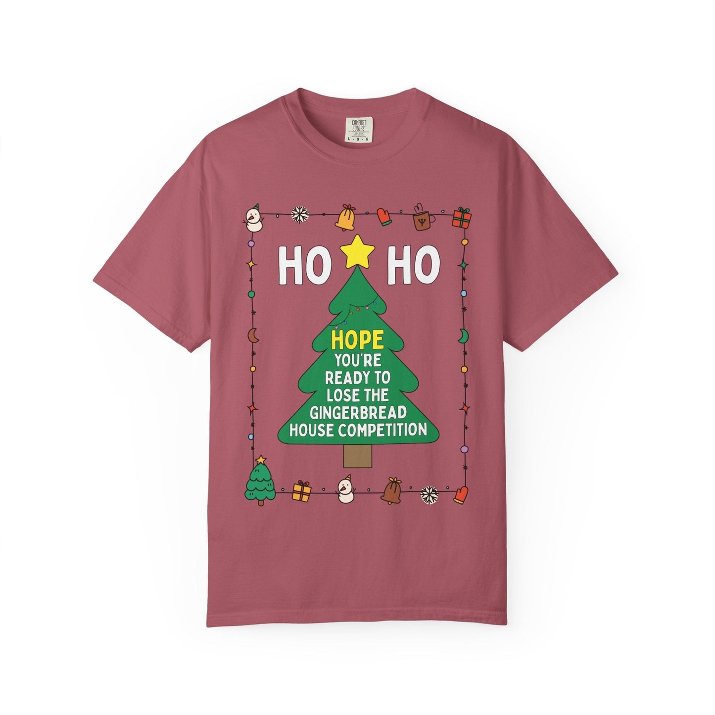 Cute Matching Christmas Activity T-Shirts for Family: Ho Ho Hope