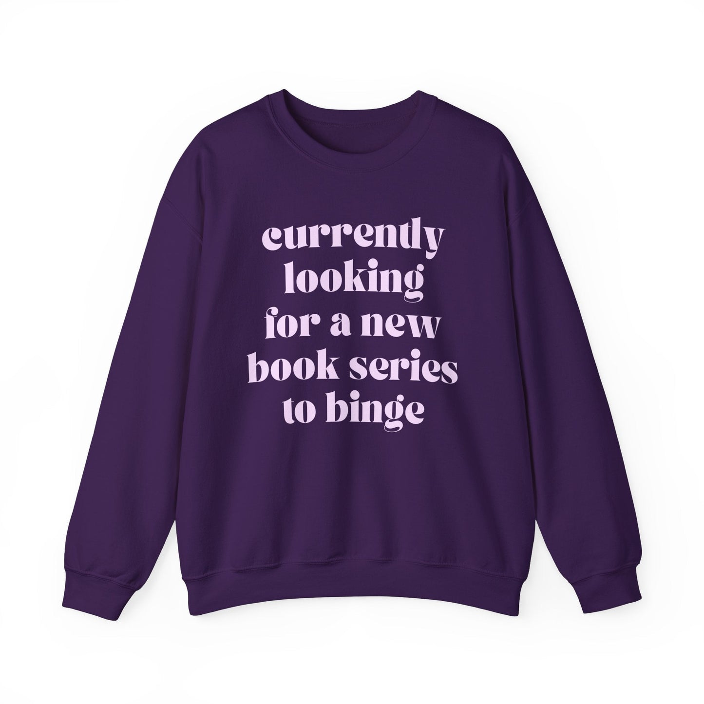 Cute Monochromatic Book Lover Sweatshirt