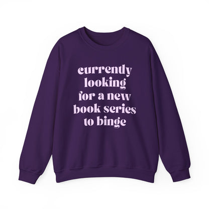 Cute Monochromatic Book Lover Sweatshirt