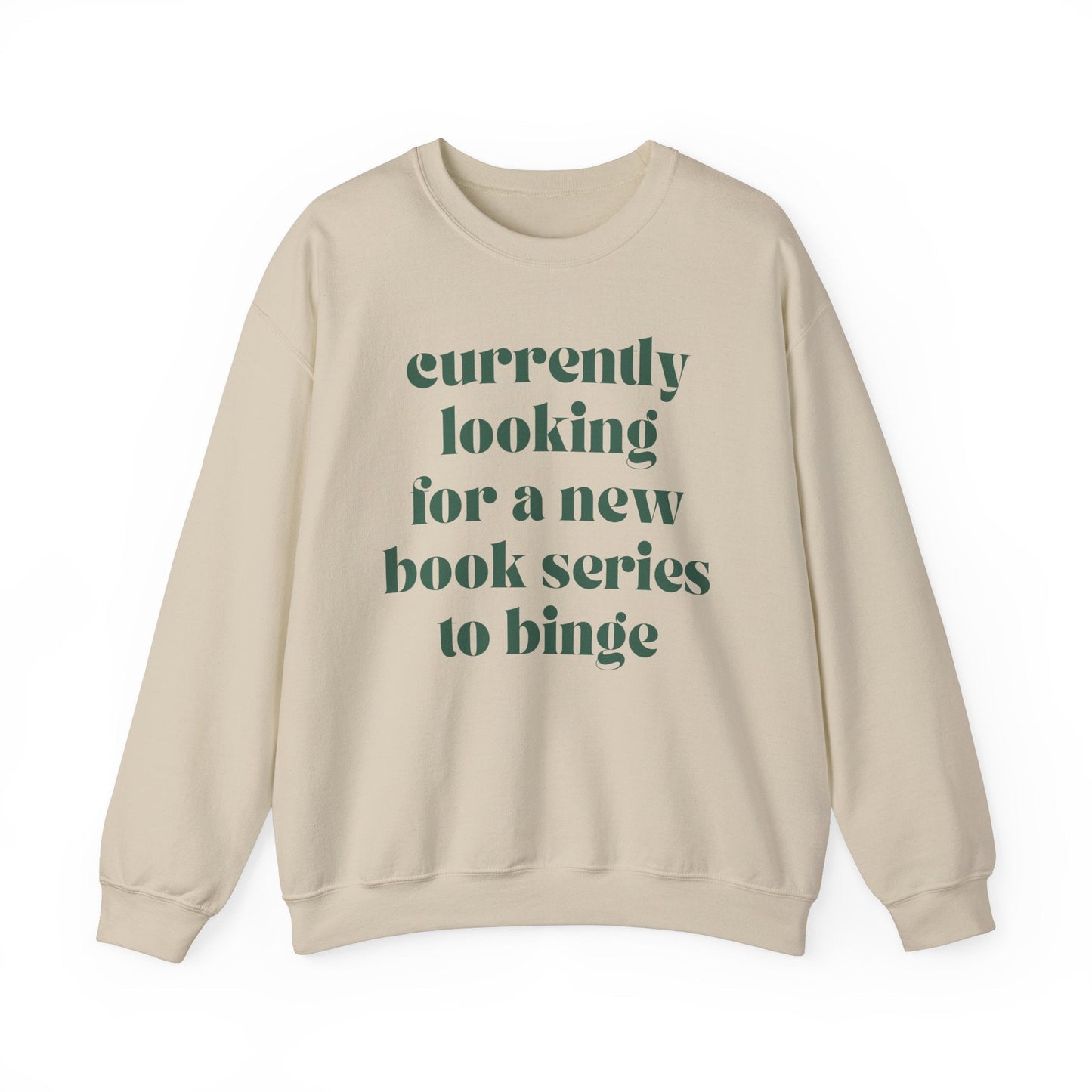 Cute Monochromatic Book Lover Sweatshirt