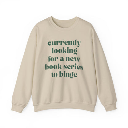 Cute Monochromatic Book Lover Sweatshirt