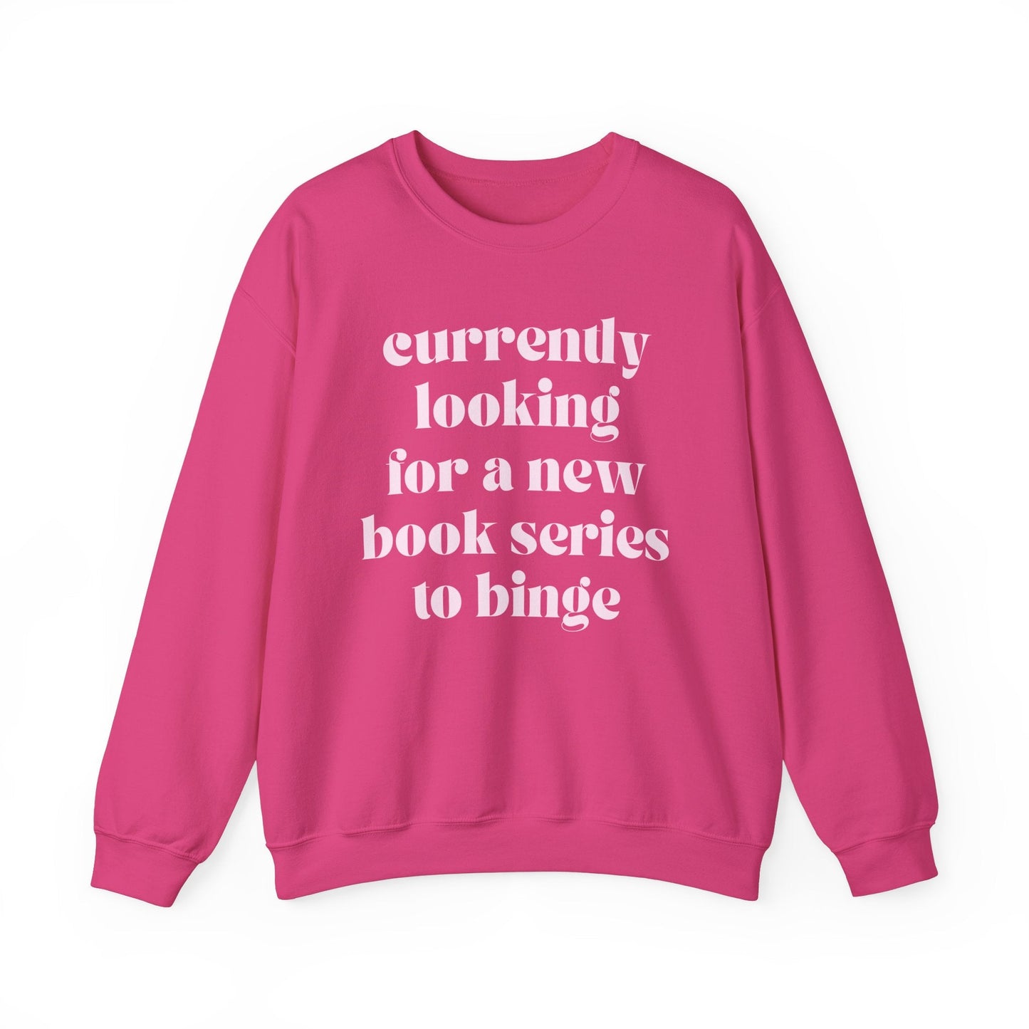 Cute Monochromatic Book Lover Sweatshirt