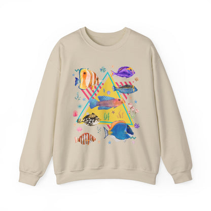 Cute Nostalgic Ocean Animal Sweatshirt