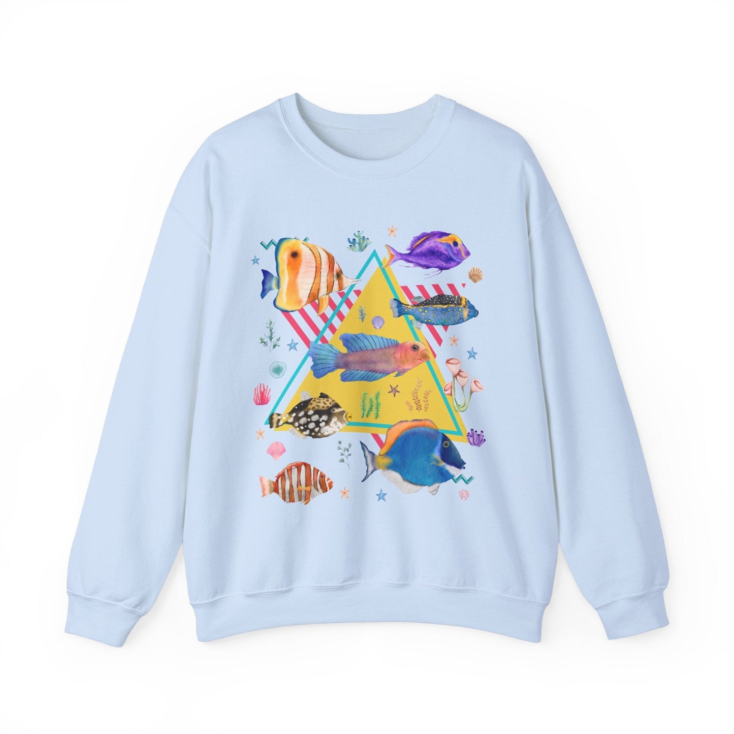 Cute Nostalgic Ocean Animal Sweatshirt