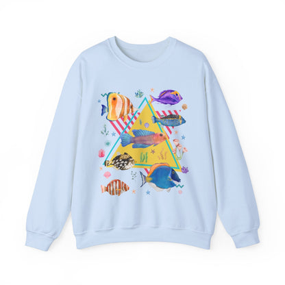 Cute Nostalgic Ocean Animal Sweatshirt
