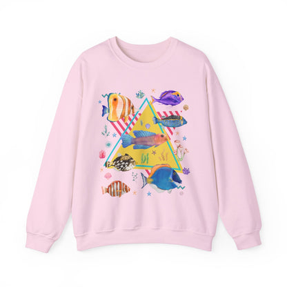 Cute Nostalgic Ocean Animal Sweatshirt