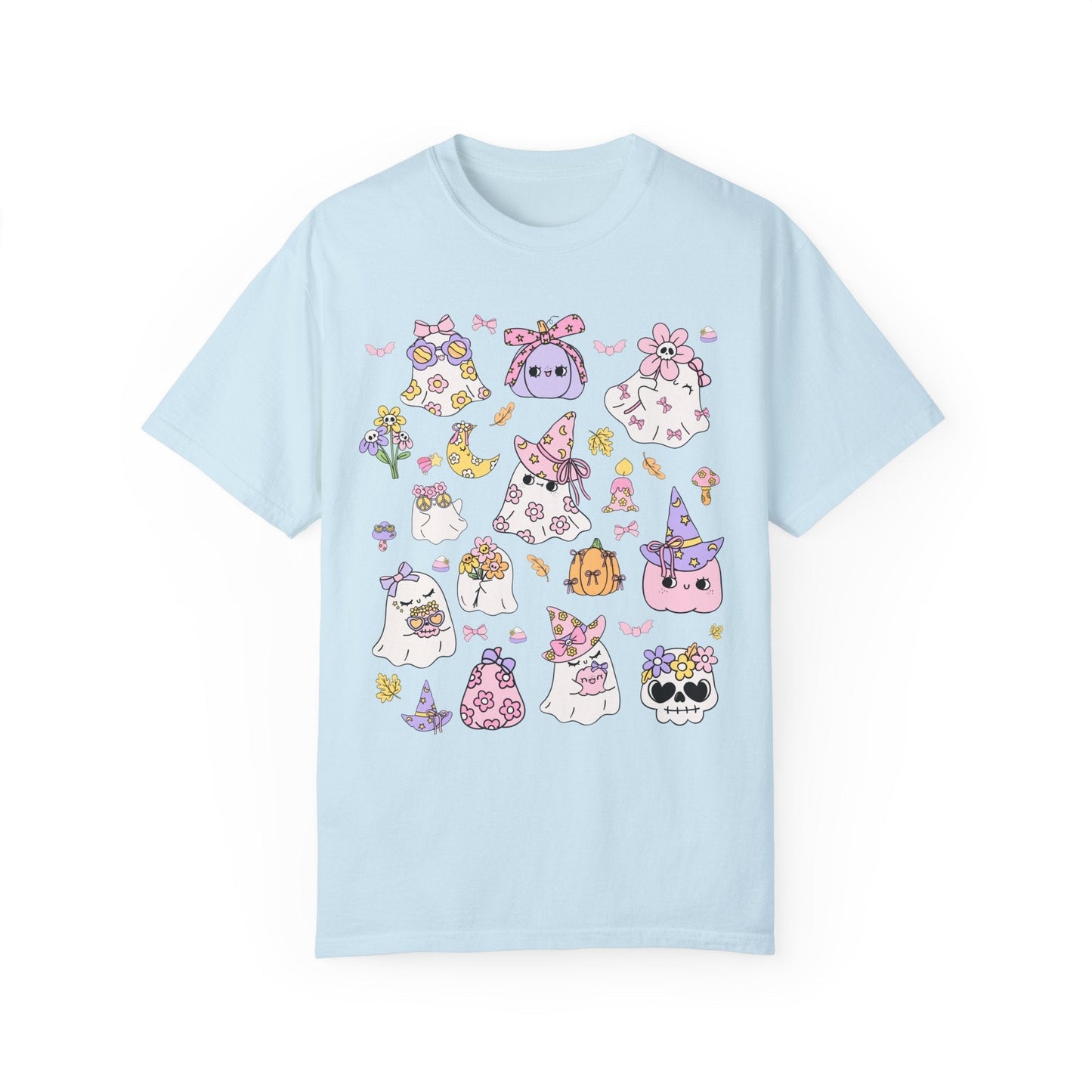 Cute Pastel Goth Halloween Teacher Tee Shirt