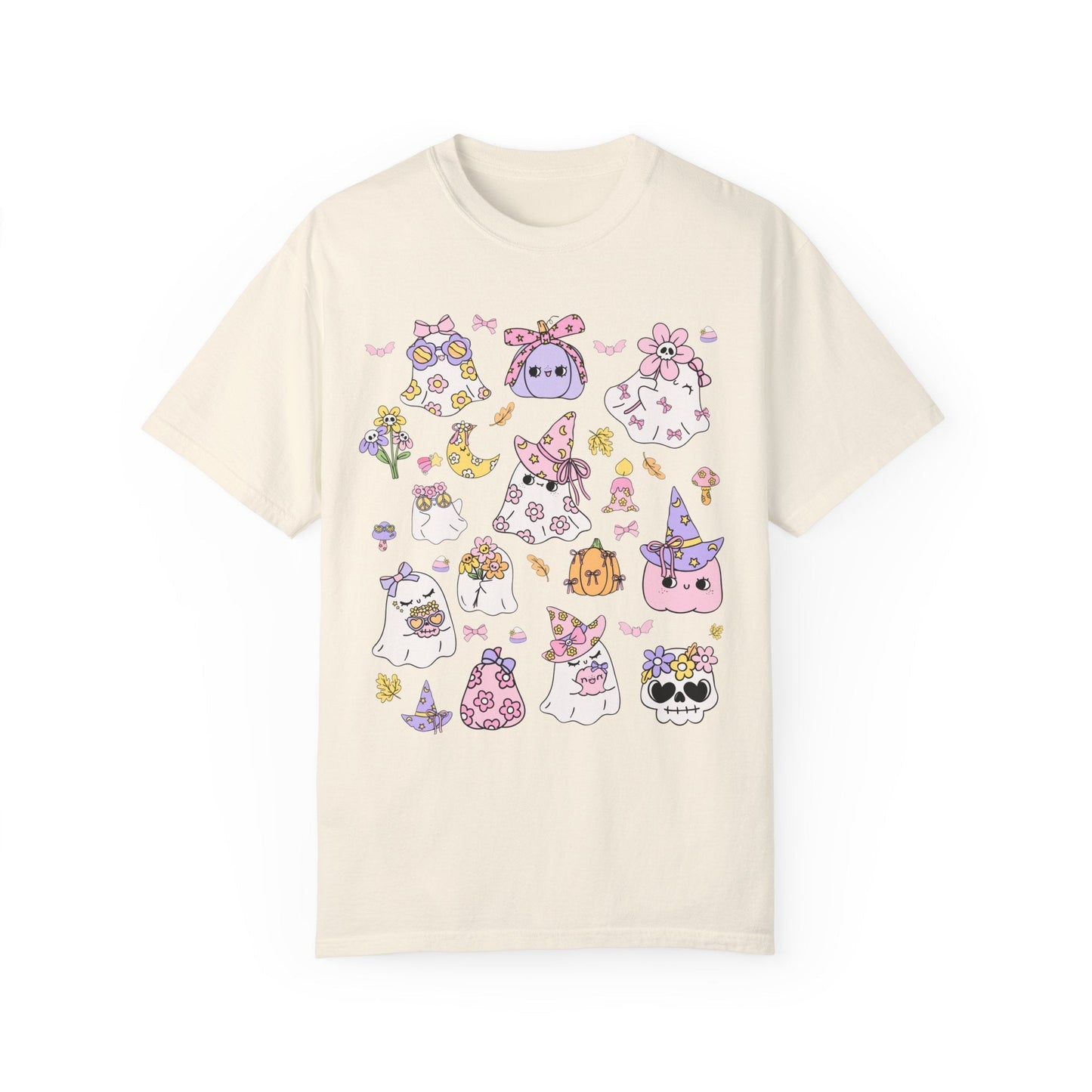 Cute Pastel Goth Halloween Teacher Tee Shirt