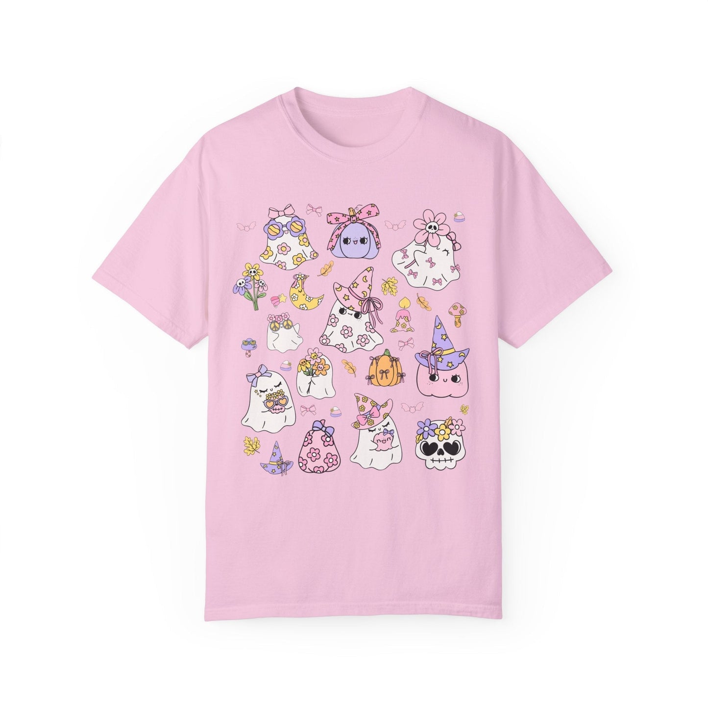 Cute Pastel Goth Halloween Teacher Tee Shirt