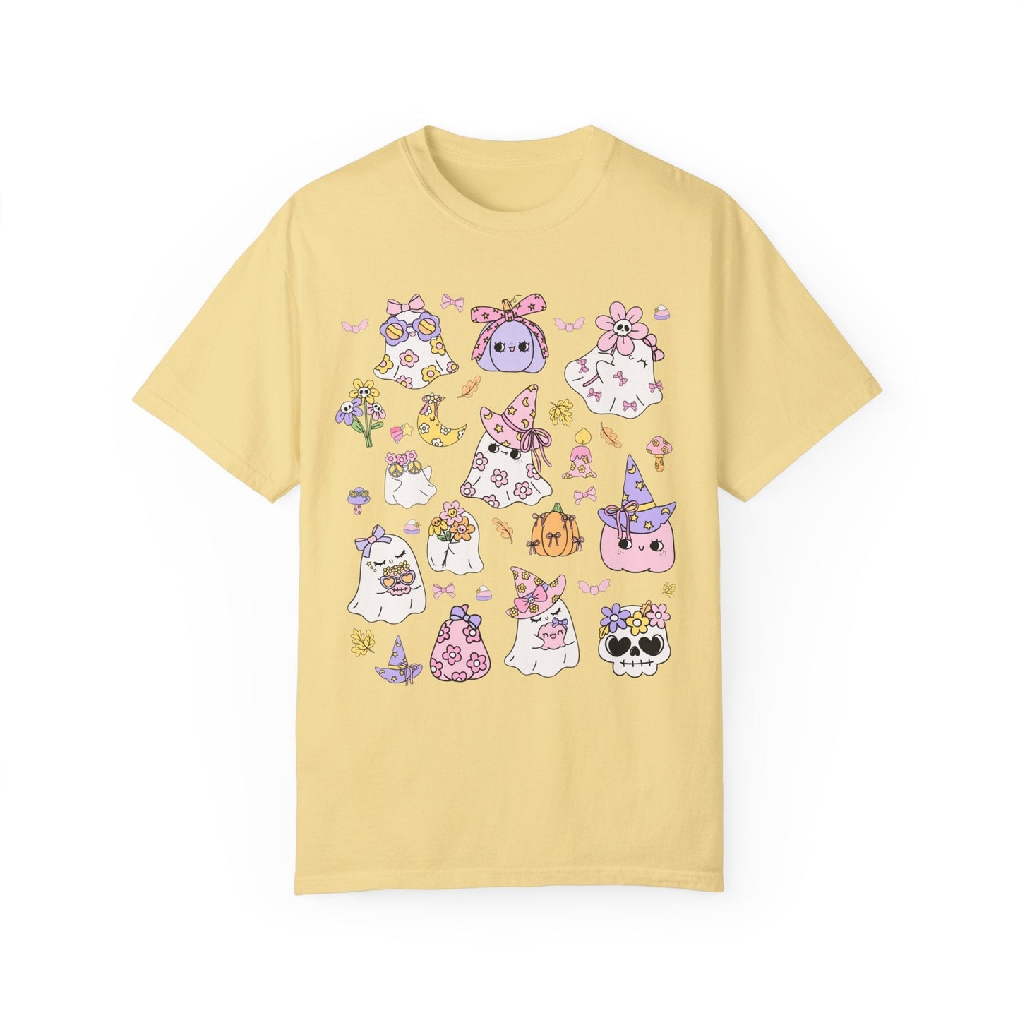 Cute Pastel Goth Halloween Teacher Tee Shirt