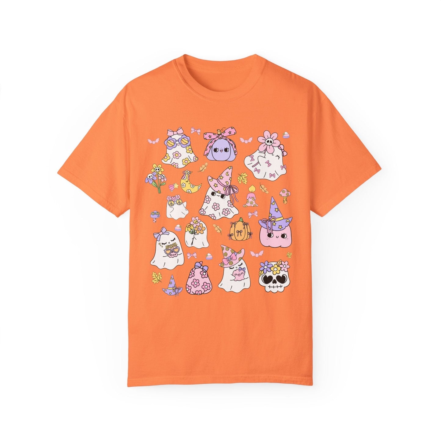 Cute Pastel Goth Halloween Teacher Tee Shirt