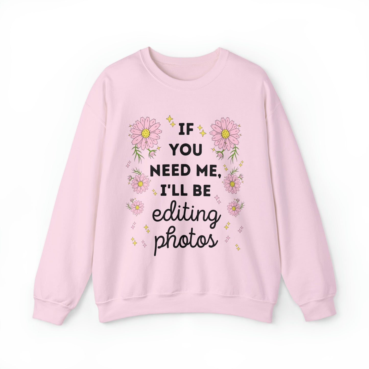 Cute Photographer Sweatshirt for Wedding Photographer or Photography Editor
