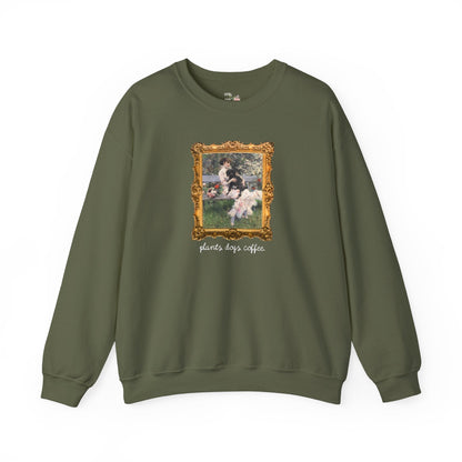 Cute Plant Sweatshirt for Art Historian