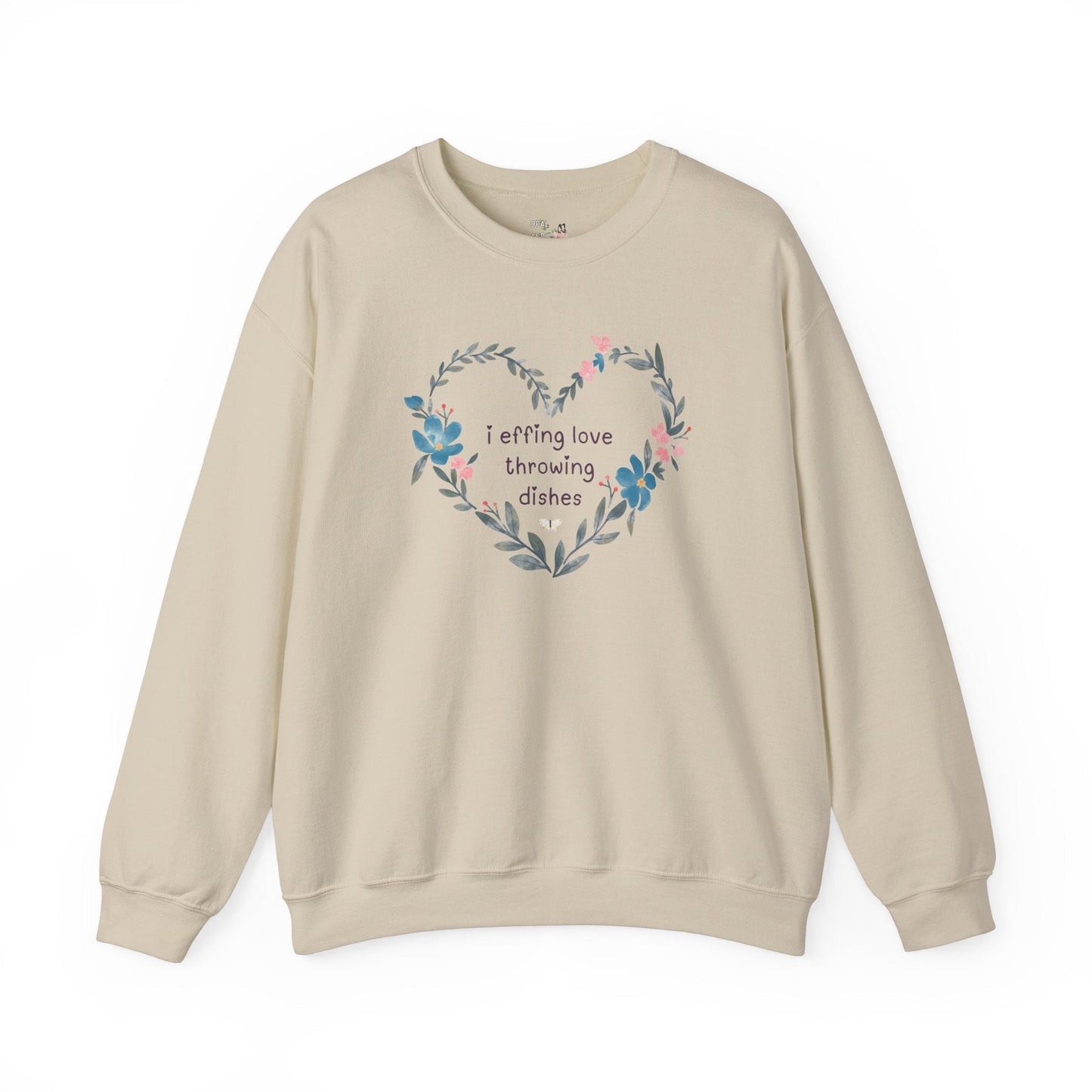 I Offing Love Throwing Dishes