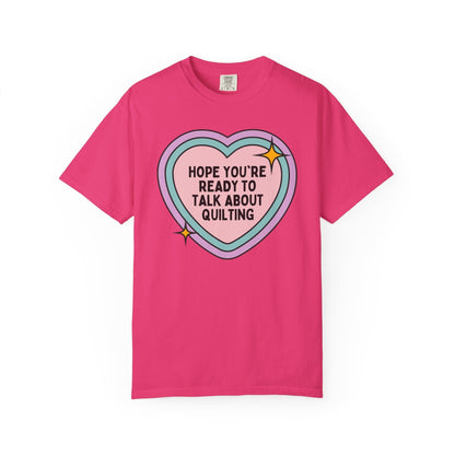 Cute Quilting Tee Shirt